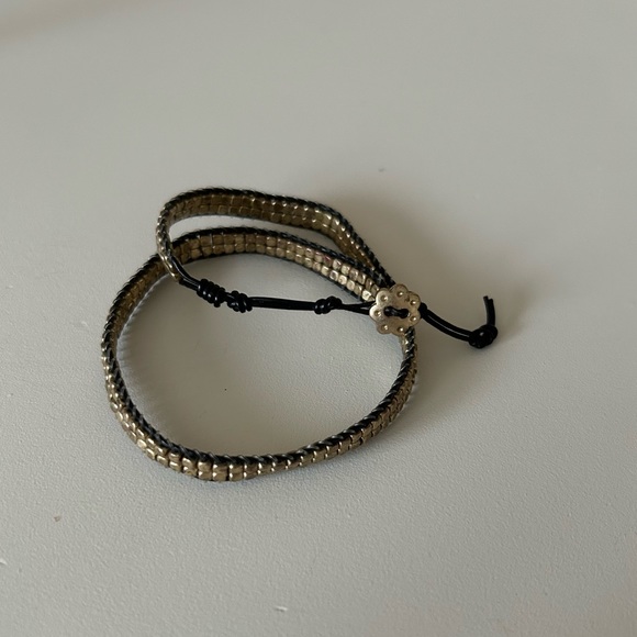 Stella and Dot Gold Nugget Wrap Bracelet - Picture 5 of 7